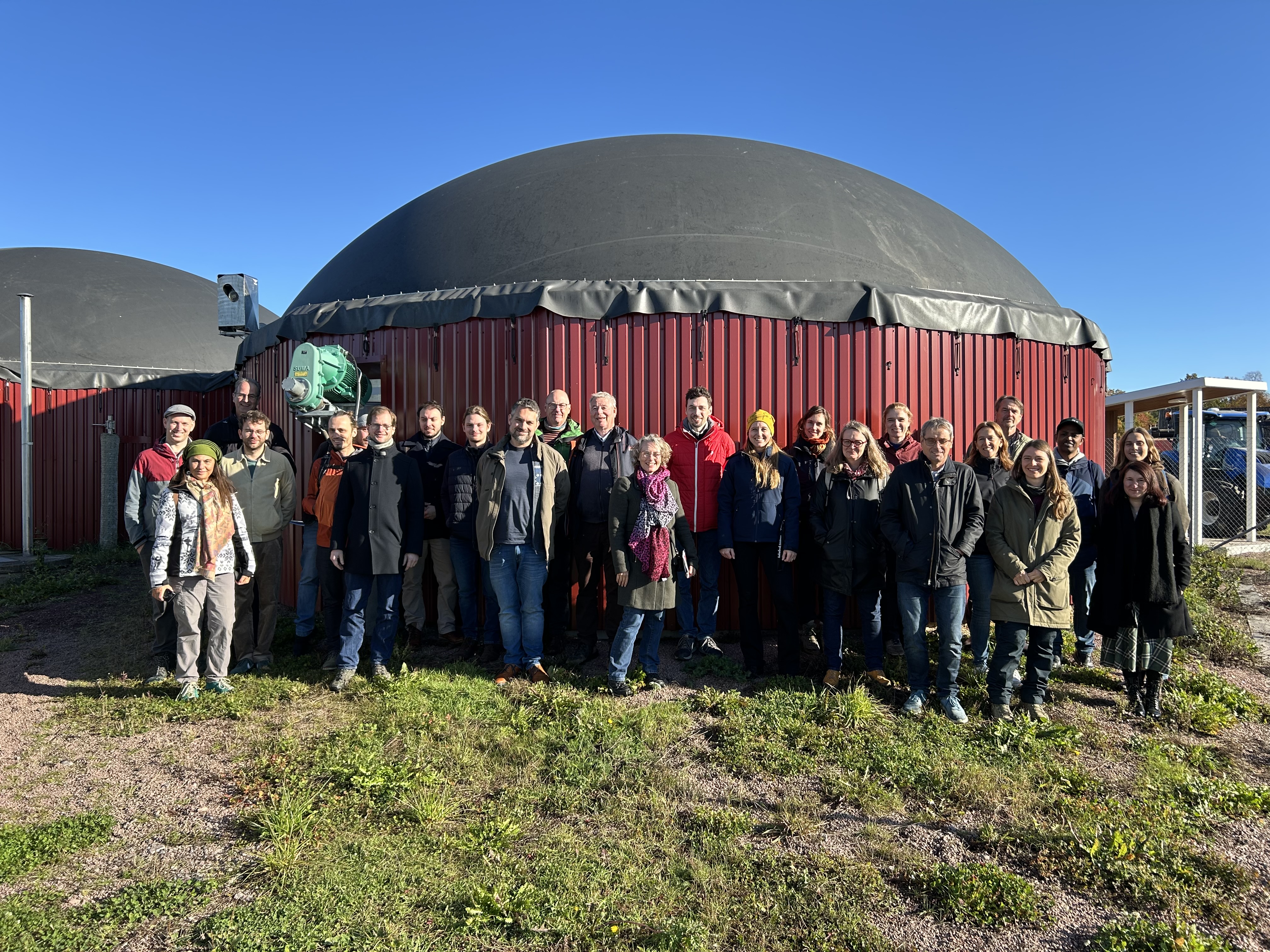 Gruppbild på projektdeltagare i Closecycle