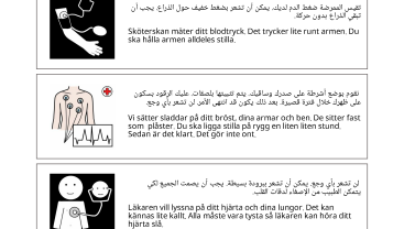 Undersökning av hjärtat